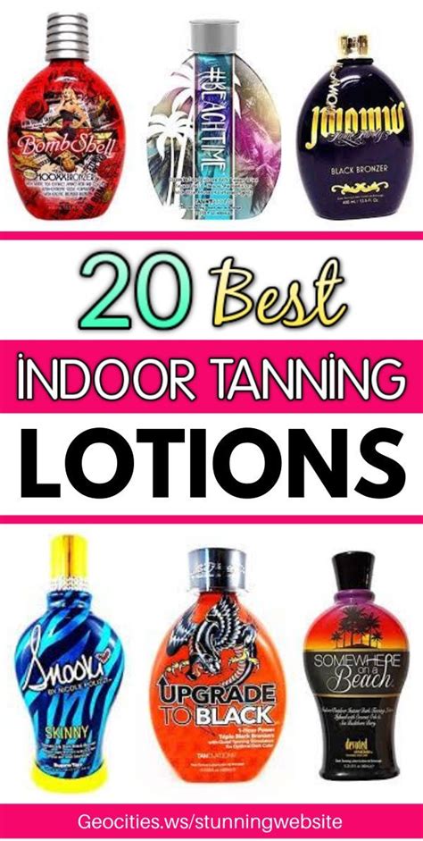 2021 best indoor tanning lotion.